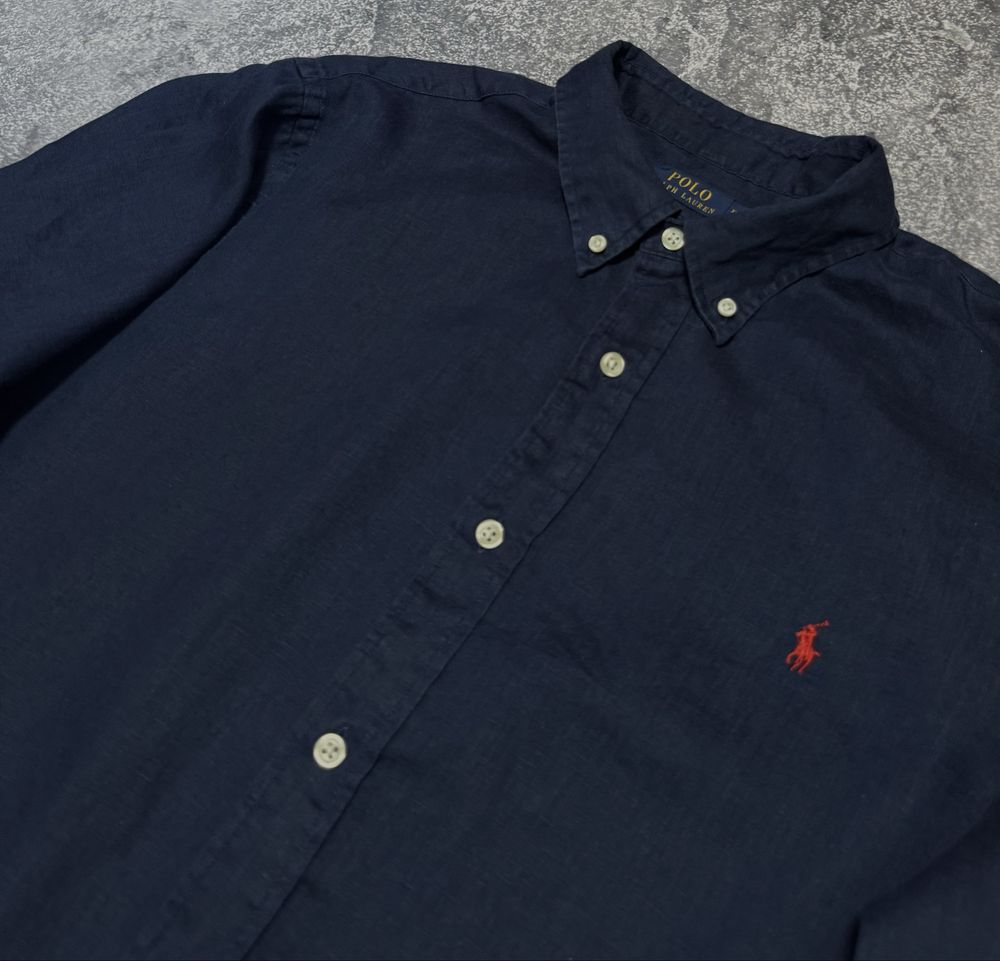 Льняна сорочка Polo Ralph Lauren (оригінал, нова колекція)
