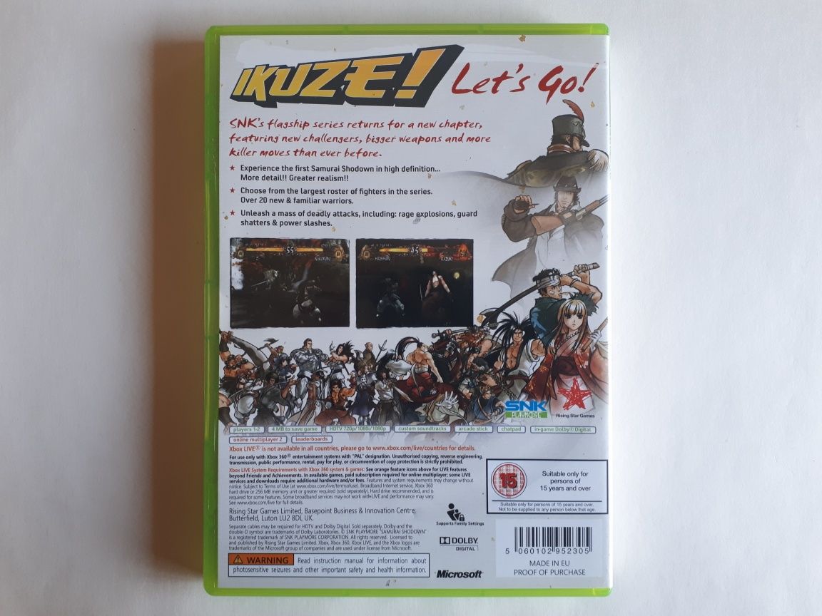 Samurai Shodown Sen ( Xbox 360 )