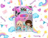 Toca boca neon, koleżanki. Avatar world, labubu, hunters, gry na rzepy