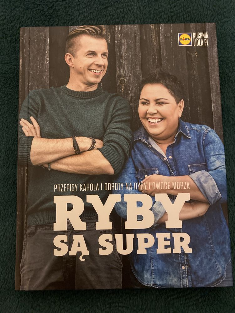 Książka kucharska Ryby są super