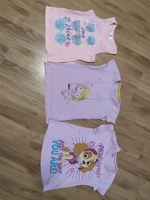 Koszulki t-shirt krótki rękaw rozmiar 116