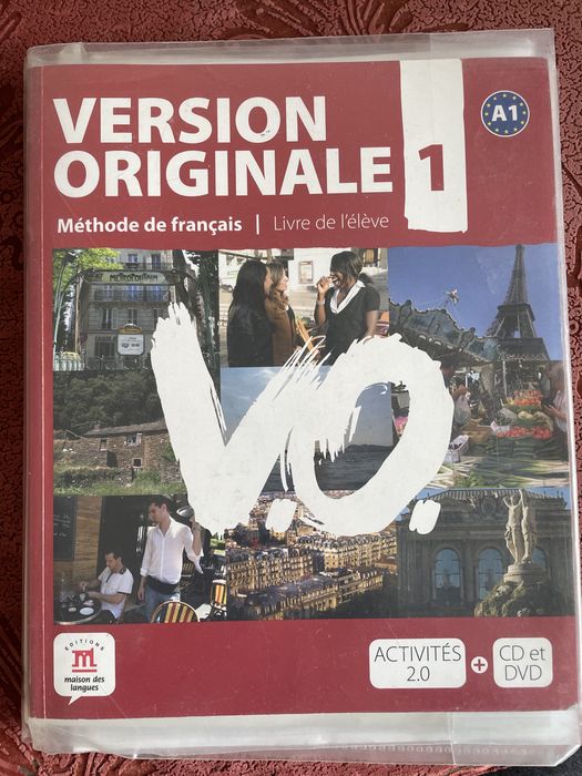 Version Originale A1 учебник + тетрадь