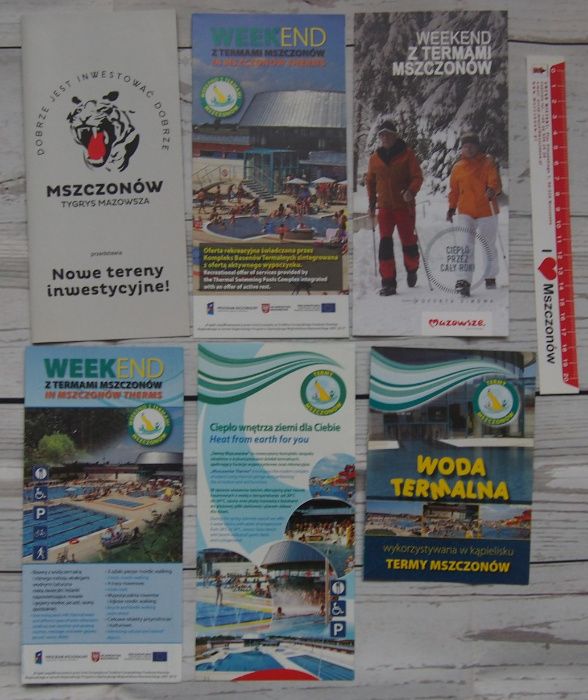 MSZCZONÓW 6 PUBLIKACJI + GRATIS przewodnik informator