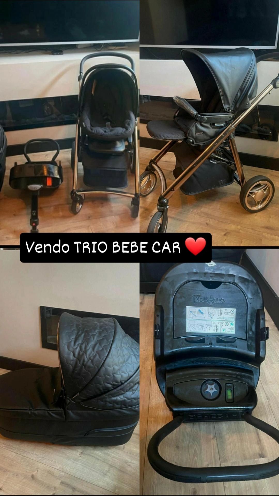 Carrinho bebe Bebecar