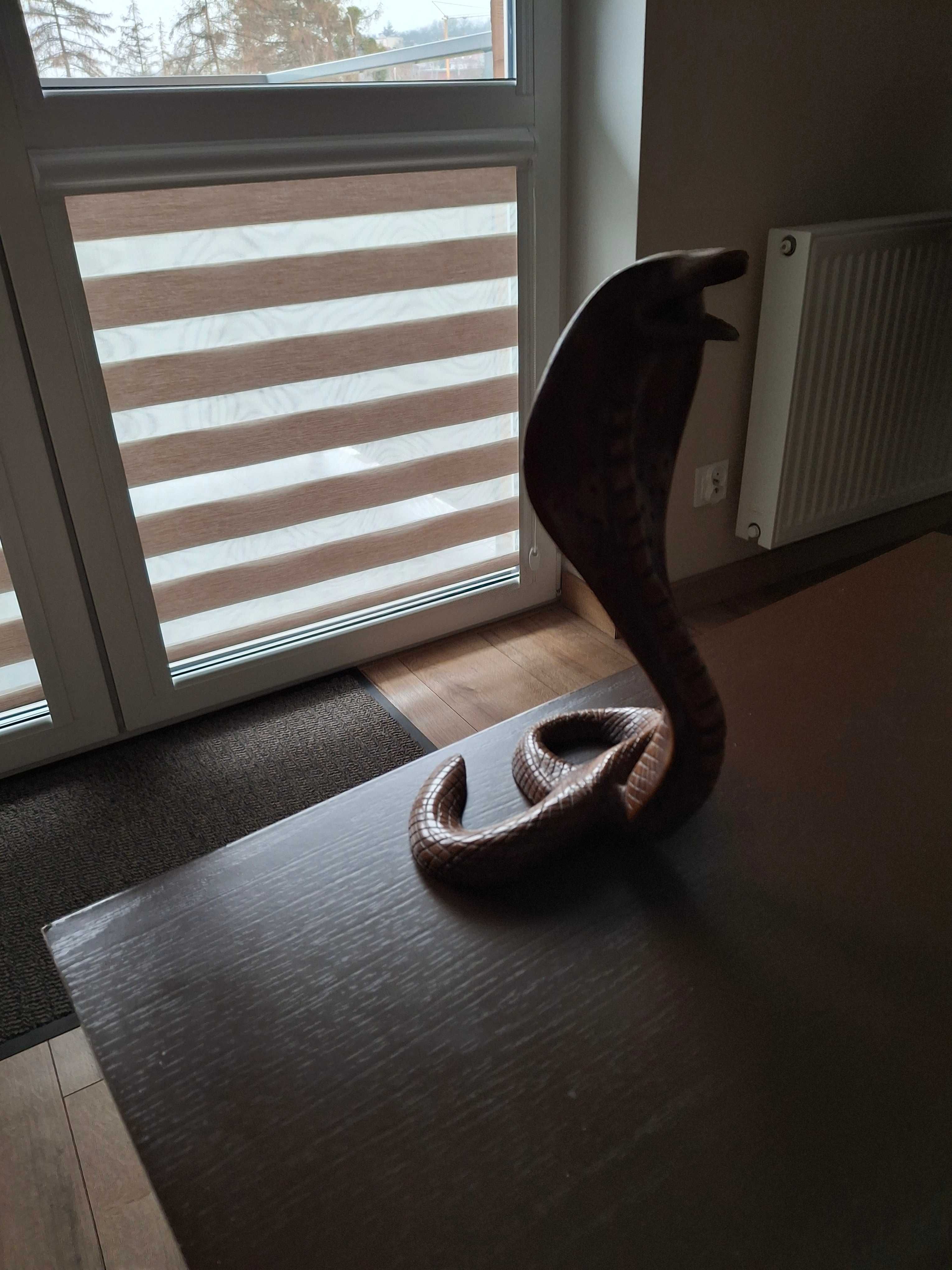 Komplet figurek drewnianych