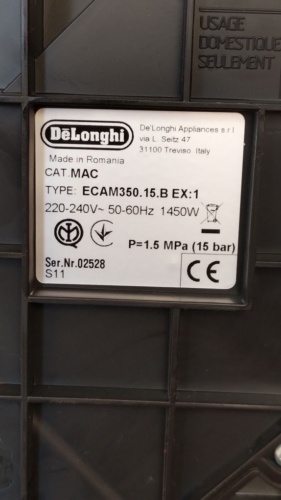 Ekspres do kawy DeLonghi Dinamica