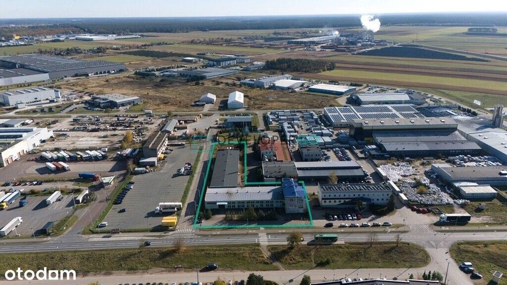 Hale produkcyjno - magazynowe w Suwałkach (SSSE).