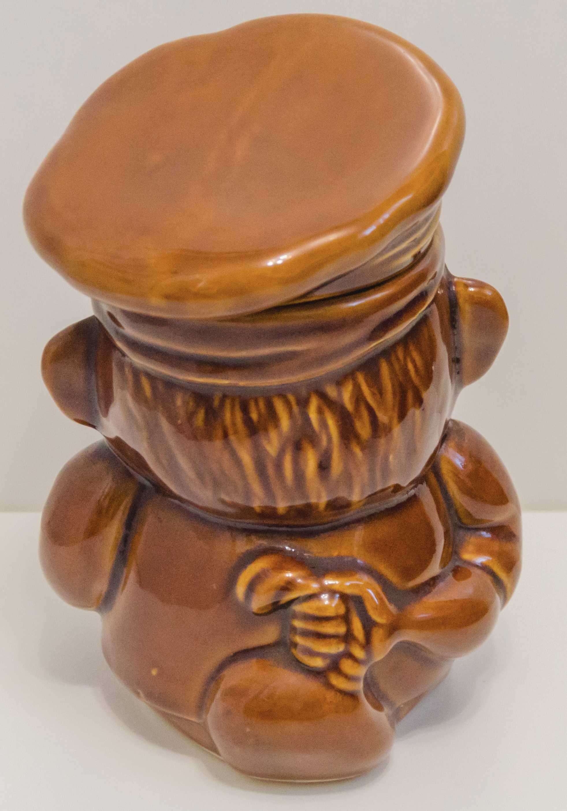Pojemnik ceramiczny Kucharz lata 70
