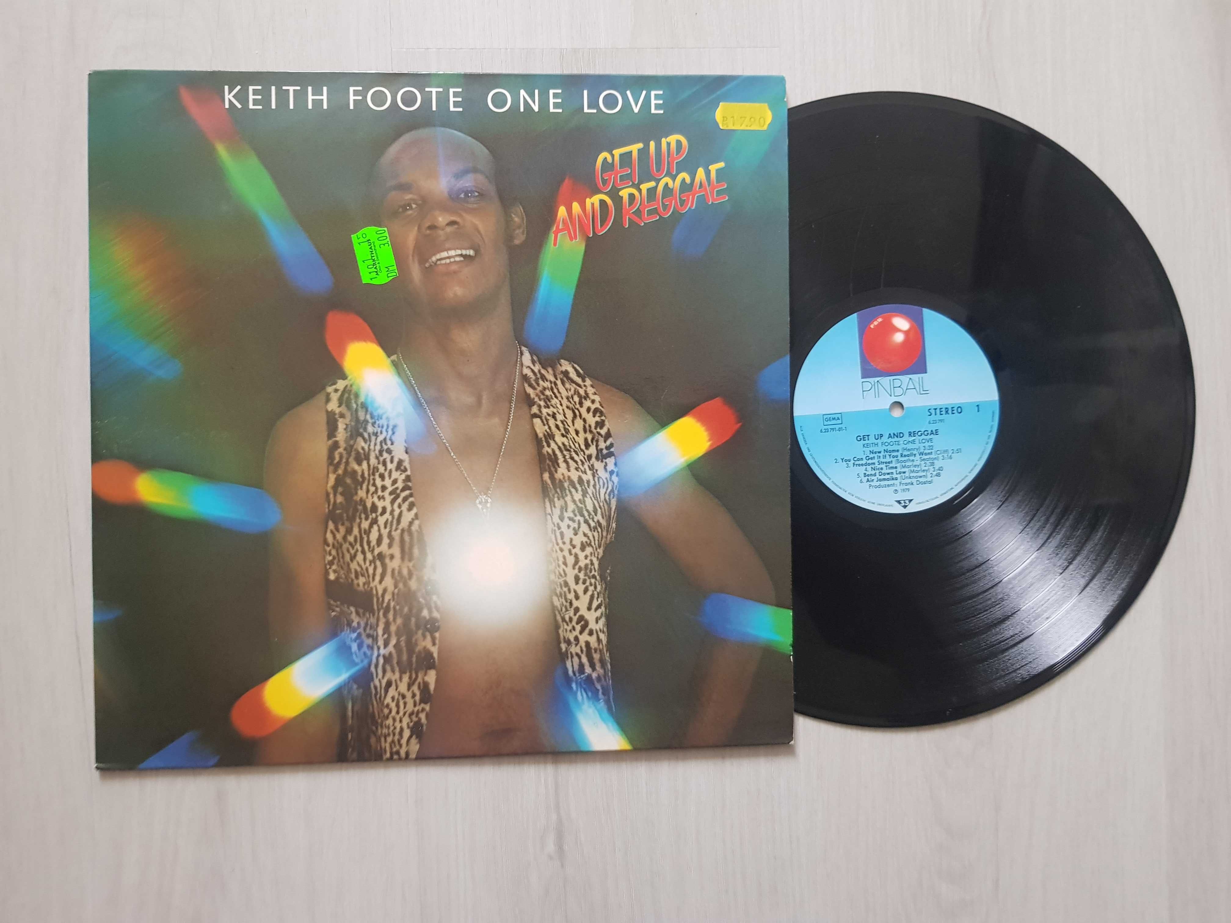 Keith Foote One Love – Get Up And Reggae LP*2858