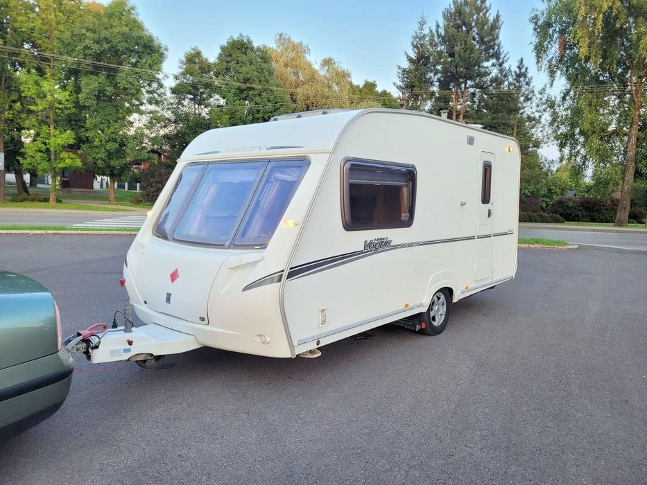 Abi ABBEY  460 WC Prysznic Namiot Mover Fotowoltaika! przyczepa kempingowa