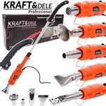 KRAFT&DELE Wypalarka Do Chwastów Elektryczna 2000w 4 Dysze