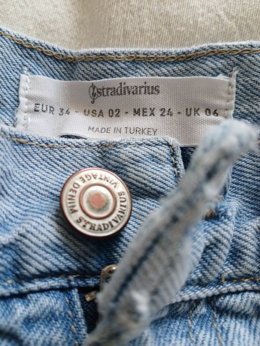 Jeansy damskie.  Rozmiar 34