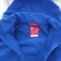 Reima, Kurtka softshell z kapturem, 140, niebieska, Nowa, unisex