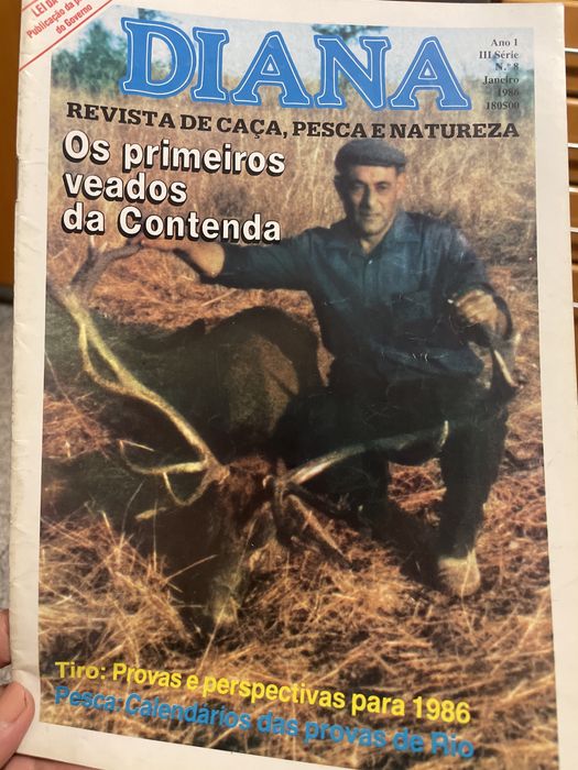 Revistas Caça e Pesca DIANA (38 revistas)