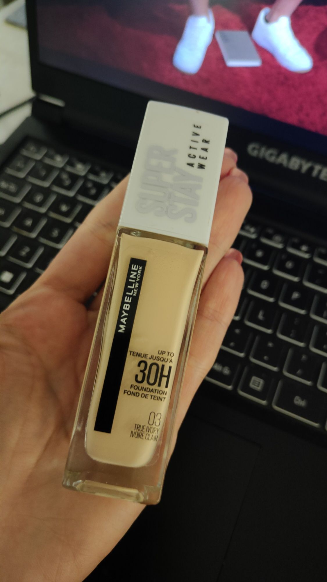 Maybelline Super Stay Active Wear 30H podkład do twarzy ivory 03