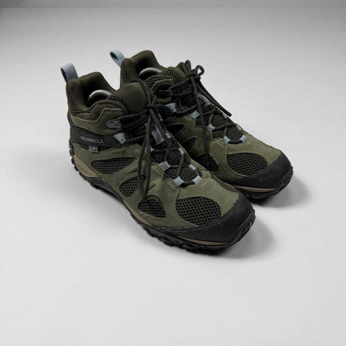 Ботинки черевики Merrell Sport Mid GTX хаки 39 25.5 см зелені
