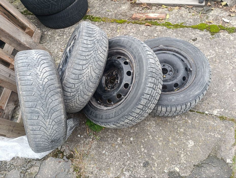 R15 Fiat ВАЗ 4/98 4*98 + зимова гума 195/65 R15 Goodyear made Poland