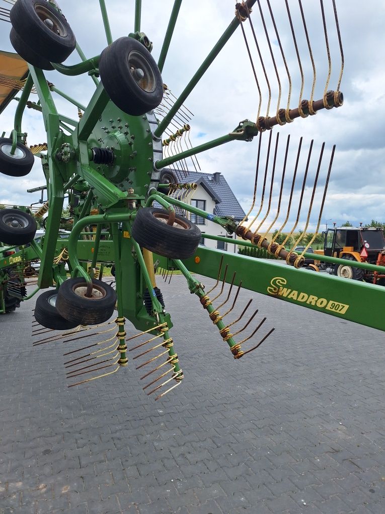 Zgrabiarka Krone Swadro 907 do boku Fella Kuhn pottinger claas
