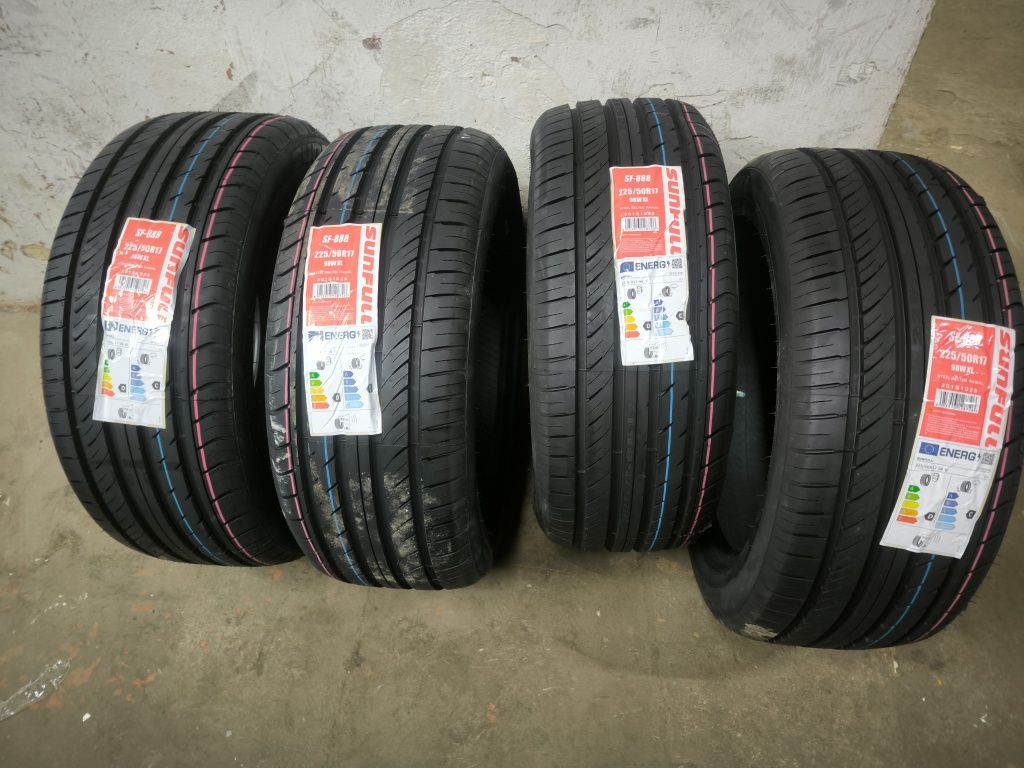 Nowe opony letnie 225/50 R17 98W XL SUNFULL SF-888