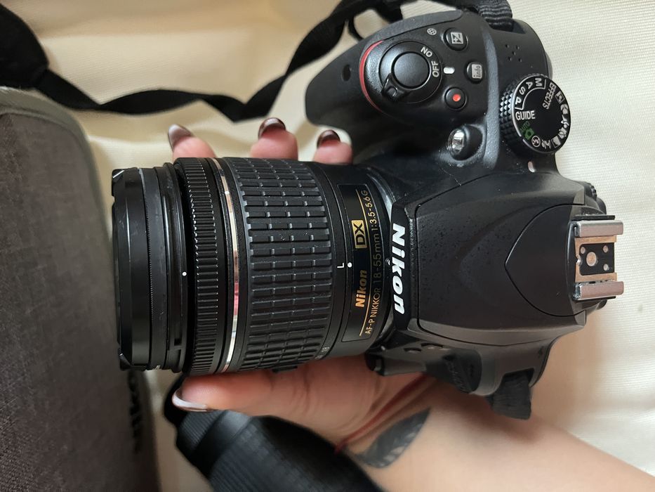 Aparat lustrzanka Nikon D3400 + 2 obiektywy