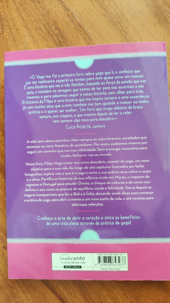 Livro Yoga-me a arte de abrir o coração