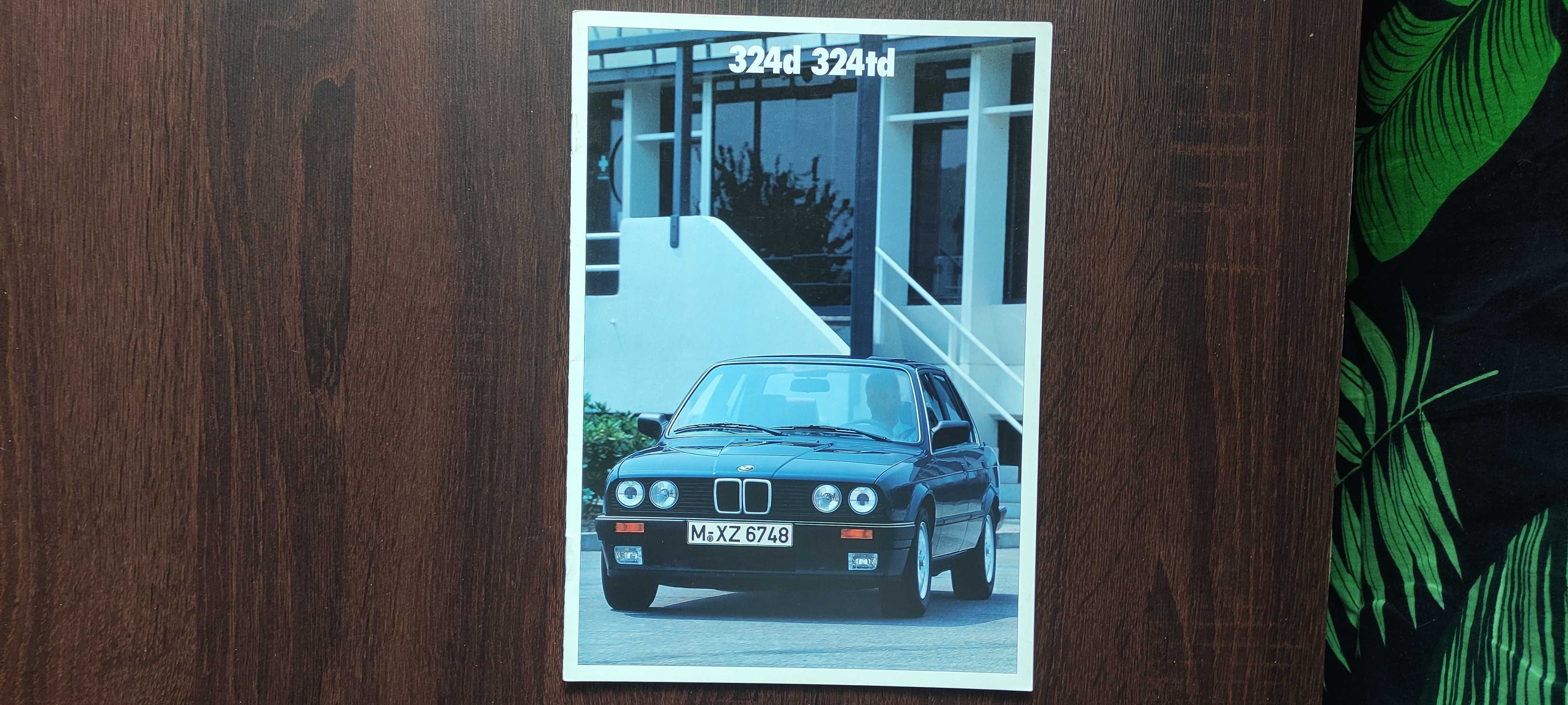 Prospekt BMW 3 E30