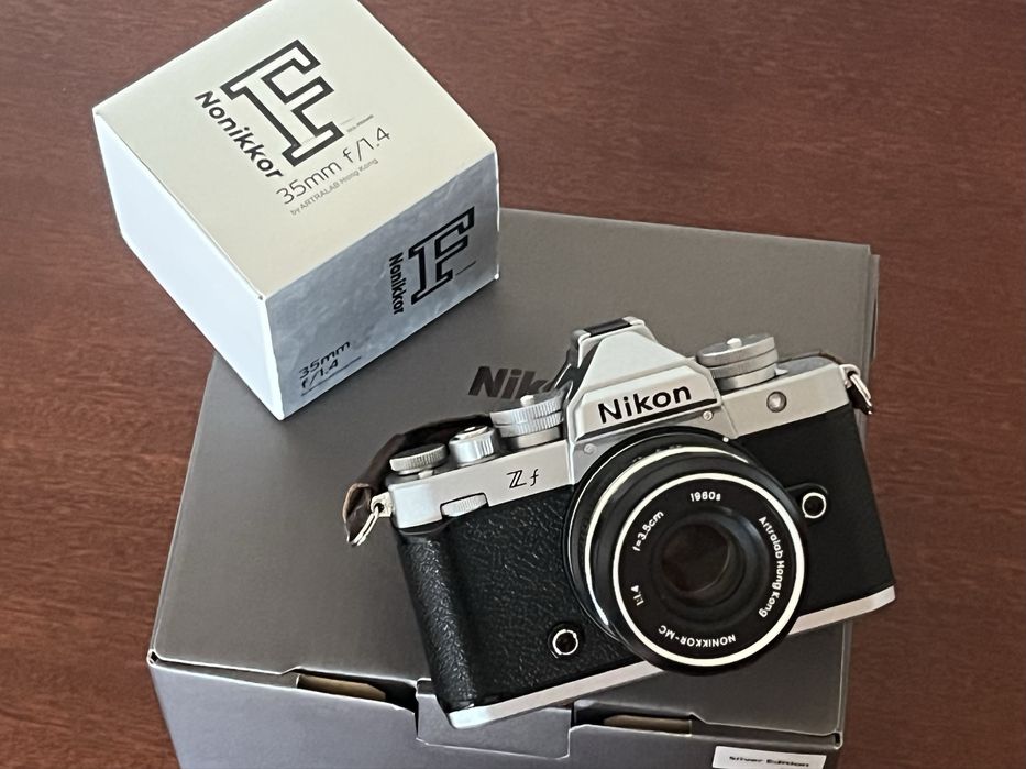 Nikon ZF Silver com Artralab 35 1.4