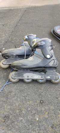 Łyżworolki Rollerblade rozmiar 45 46wkładka 29'5 cm używane