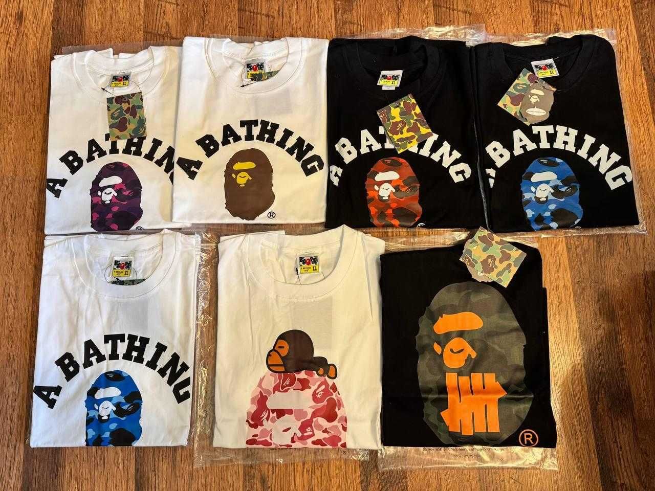 ‼️Футболка BAPE‼️ (A Bathing Ape), футболка бейп, супер якість