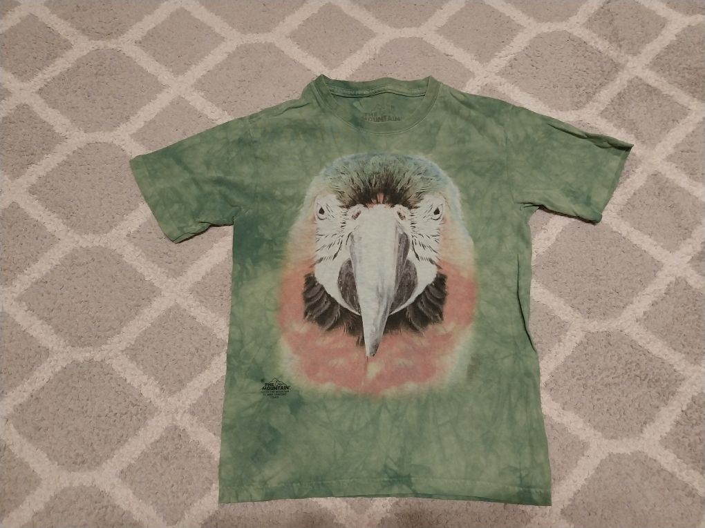 Papuga t-shirt rozmiar 140 bawełna