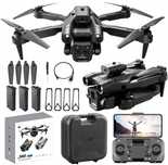 Dron 2x Kamera 3x Akumulator Latający Profesjonalny Zawis 150m WIFI