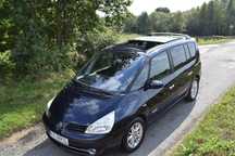 Renault Espace 2.O Turbo , Manual , 7 foteli , półskóra , 2x koła , roleta ,