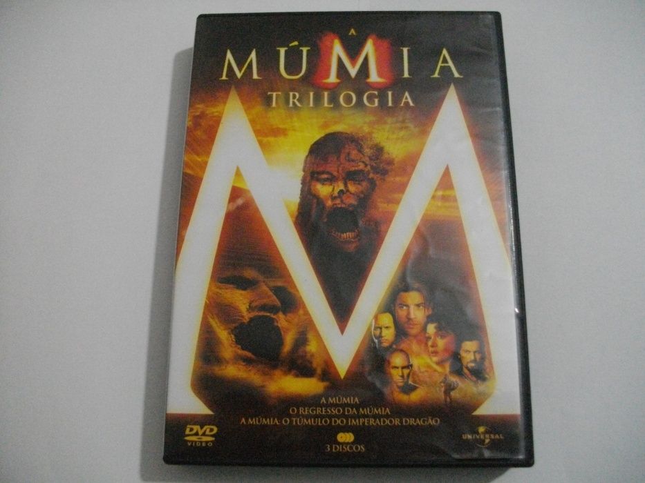 Trilogia: A Múmia em 3 DVD