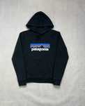 Bluza Patagonia big logo black