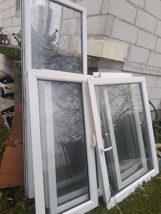 Okna plastikowe białe
