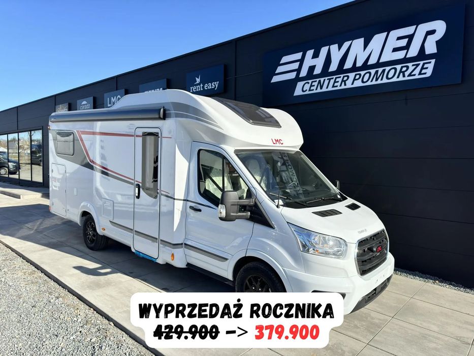 LMC Tourer H664G  - DEMO, 4OS DMC3500kg, Hymer Center Pomorze, AUTOMAT, Opuszczane łóżko