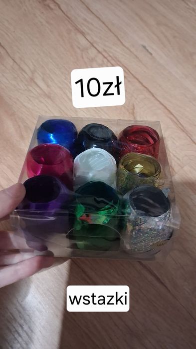 Wstążki nowe 9szt.