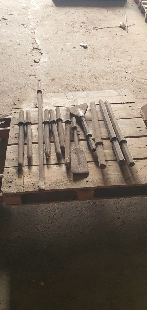 ponteiros para martelo de compressor