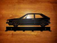 Wieszak ścienny VW Scirocco mk1, stalowy, 50cm, solidny