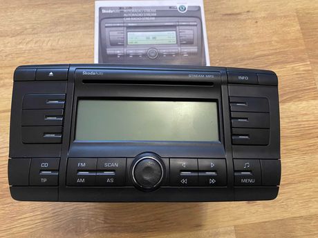 Radio Skoda Auto Stream MP3 CD