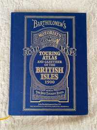 Atlas turystyczny Bartłomieja i Gazetter wysp brytyjskich 1900