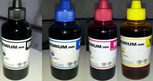 100ML Tinta Universal Epson, 4 cores