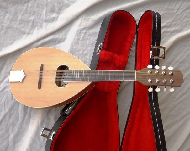 Bandolim de nogueira novo e estojo