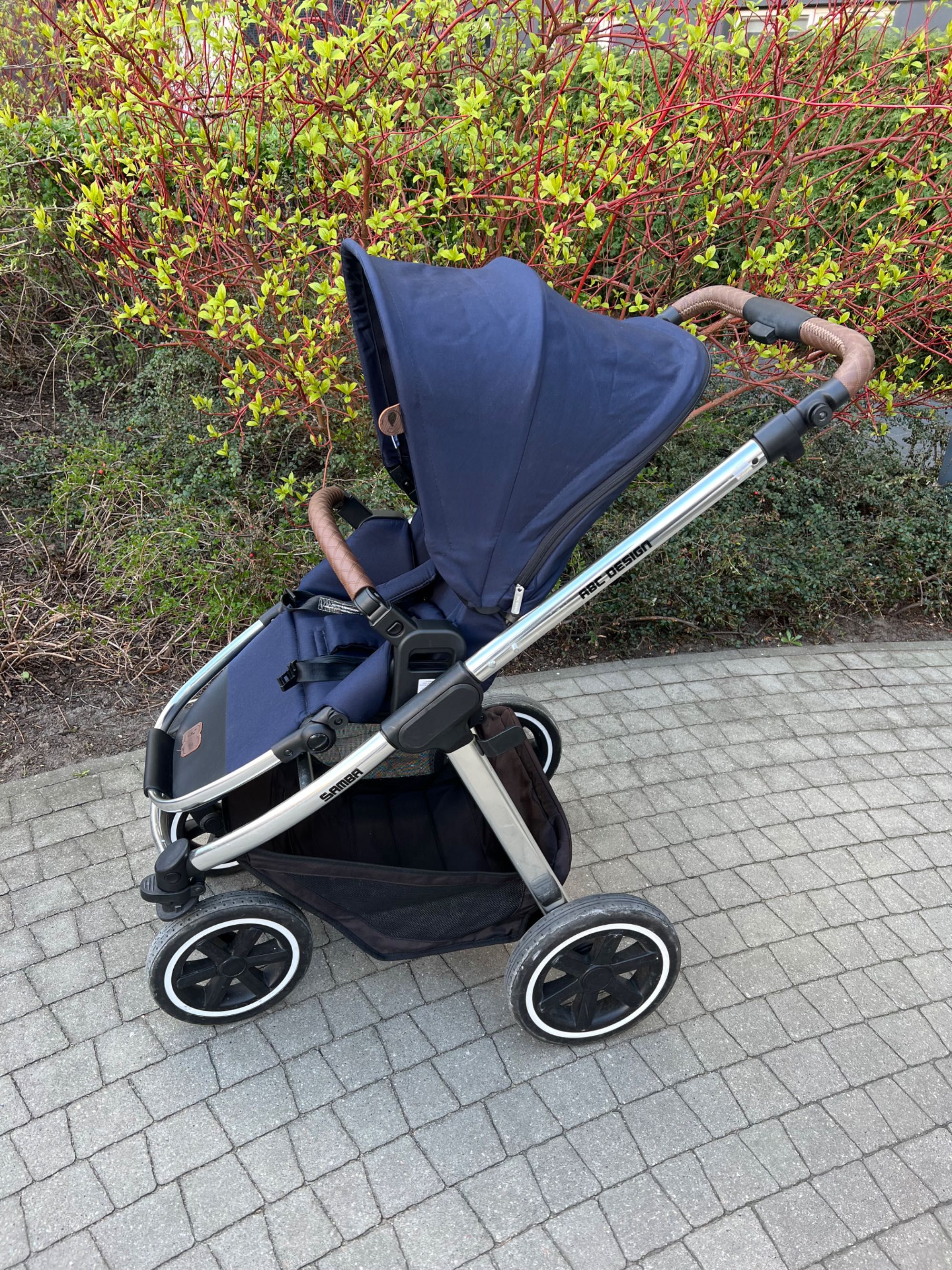 Wózek 2w1 gondola spacerówka ABC Design Samba Navy blue