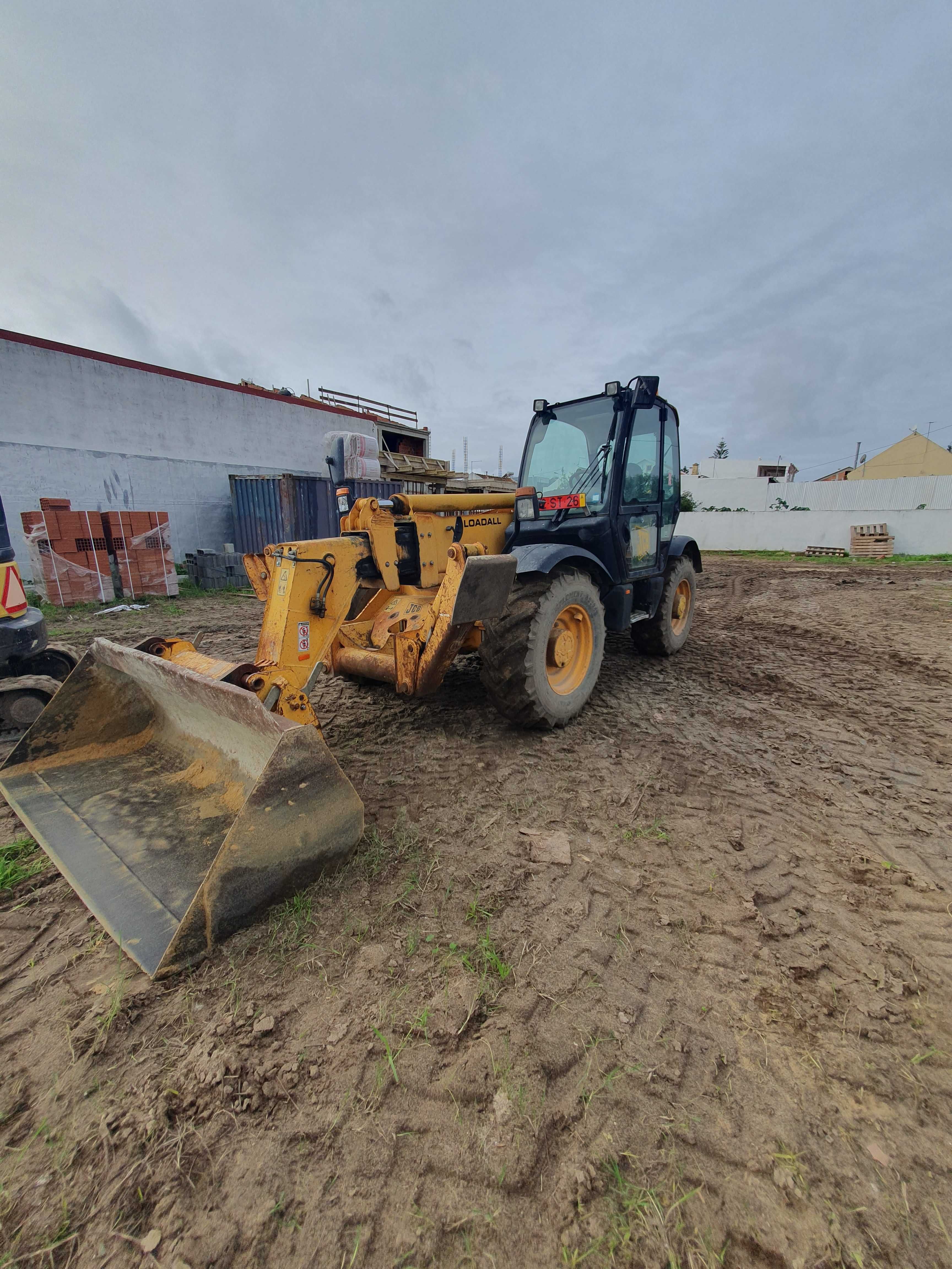 Jcb  535 multifunções telescópica TROCO por retro jcb