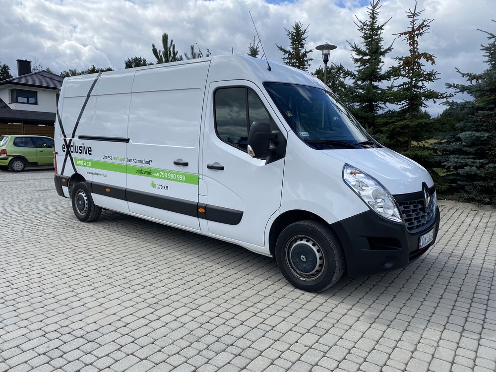 Wynajem Renault Master 170 koni Max Super wyposażony !!!