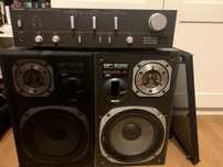 Zestaw Wzmaczniacz Technics SU-V303 & JVC SPE22