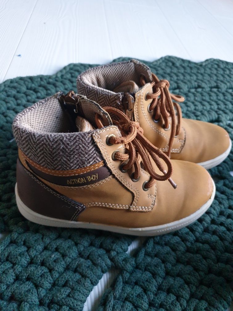 Buty trzewiczki dla bliźniaków
