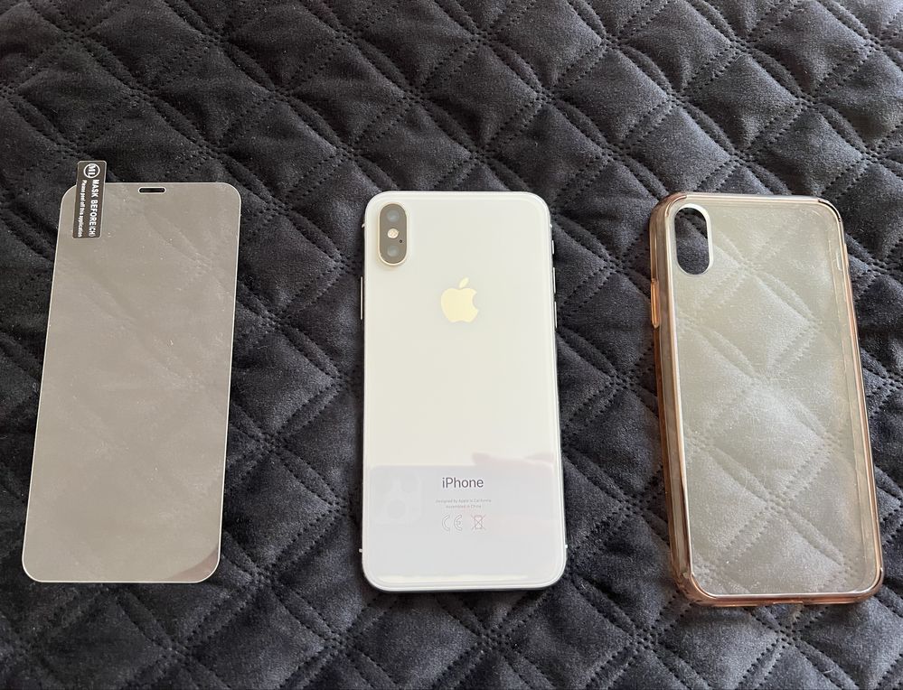 Iphone X 10 64GB silver white srebrny biały