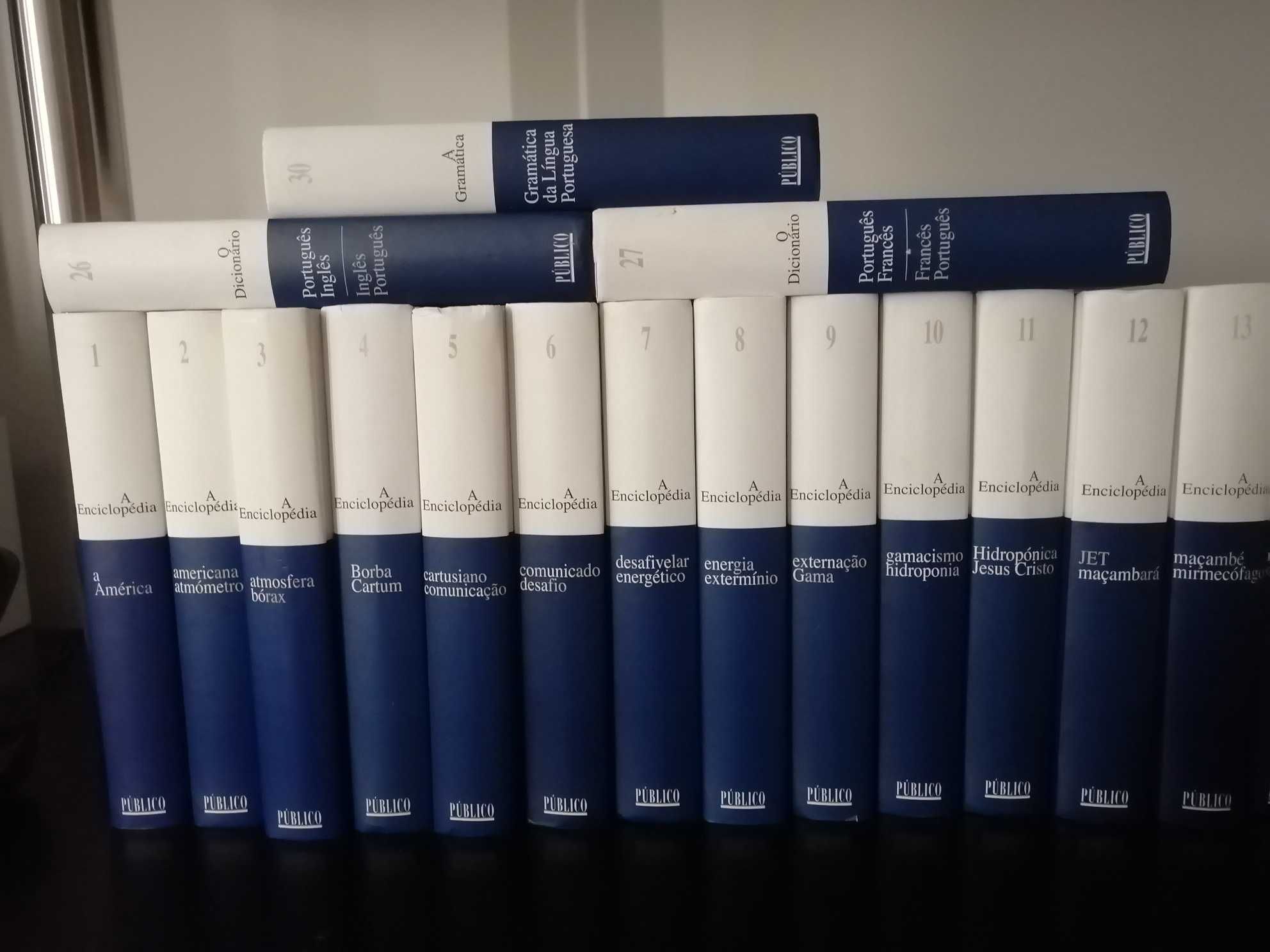 Coleção A Enciclopédia Editorial Verbo venda exclusiva  jornal Público